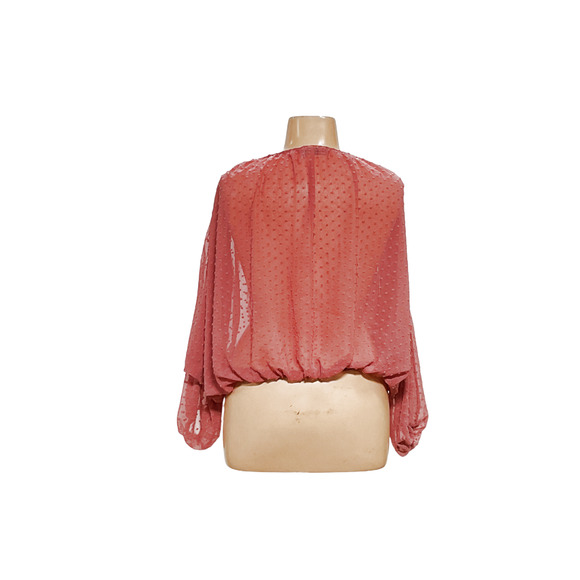 ASOS Pink Chiffon Blouse - Women's Size 14 - Picture 2 of 4